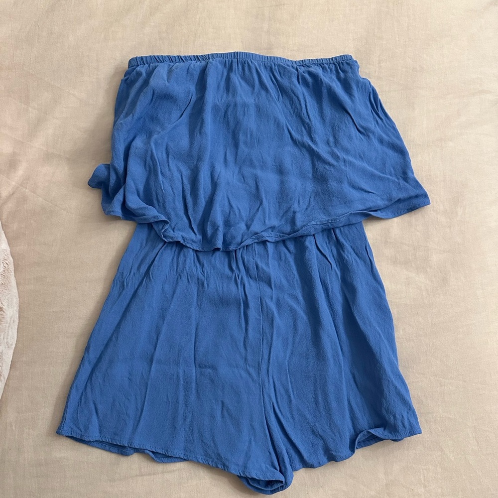 Mumu strapless romper